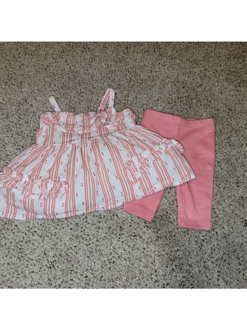 Newborn Coral Sundress Pant Set by Cat & Jack, Carter's